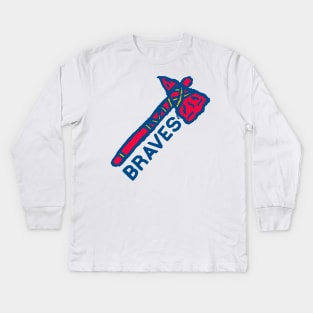 Atlanta Braveeees 03 Kids Long Sleeve T-Shirt